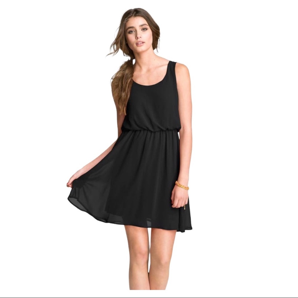 Lush Chiffon tank dress
